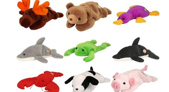 Original 9 Beanie Babies