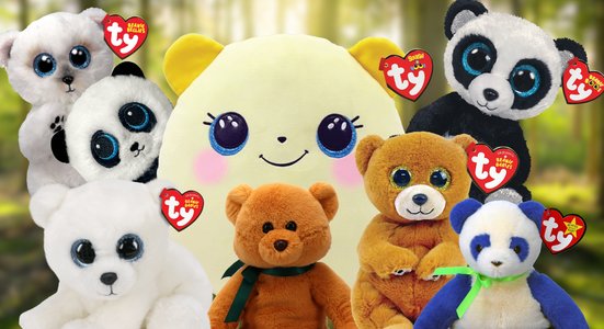 Several beanie bears