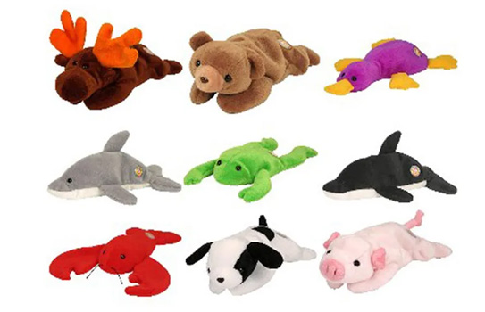 Original 9 Beanie Babies