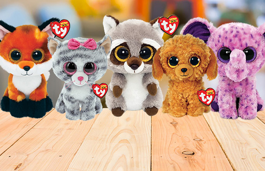 Row of Beanie Boos
