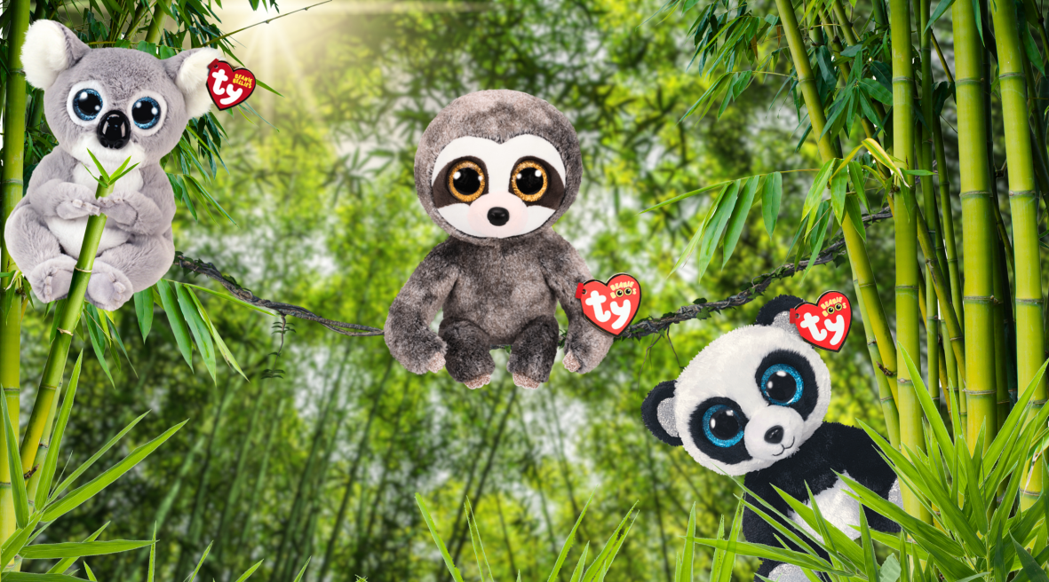 Beanies in a wildlife background